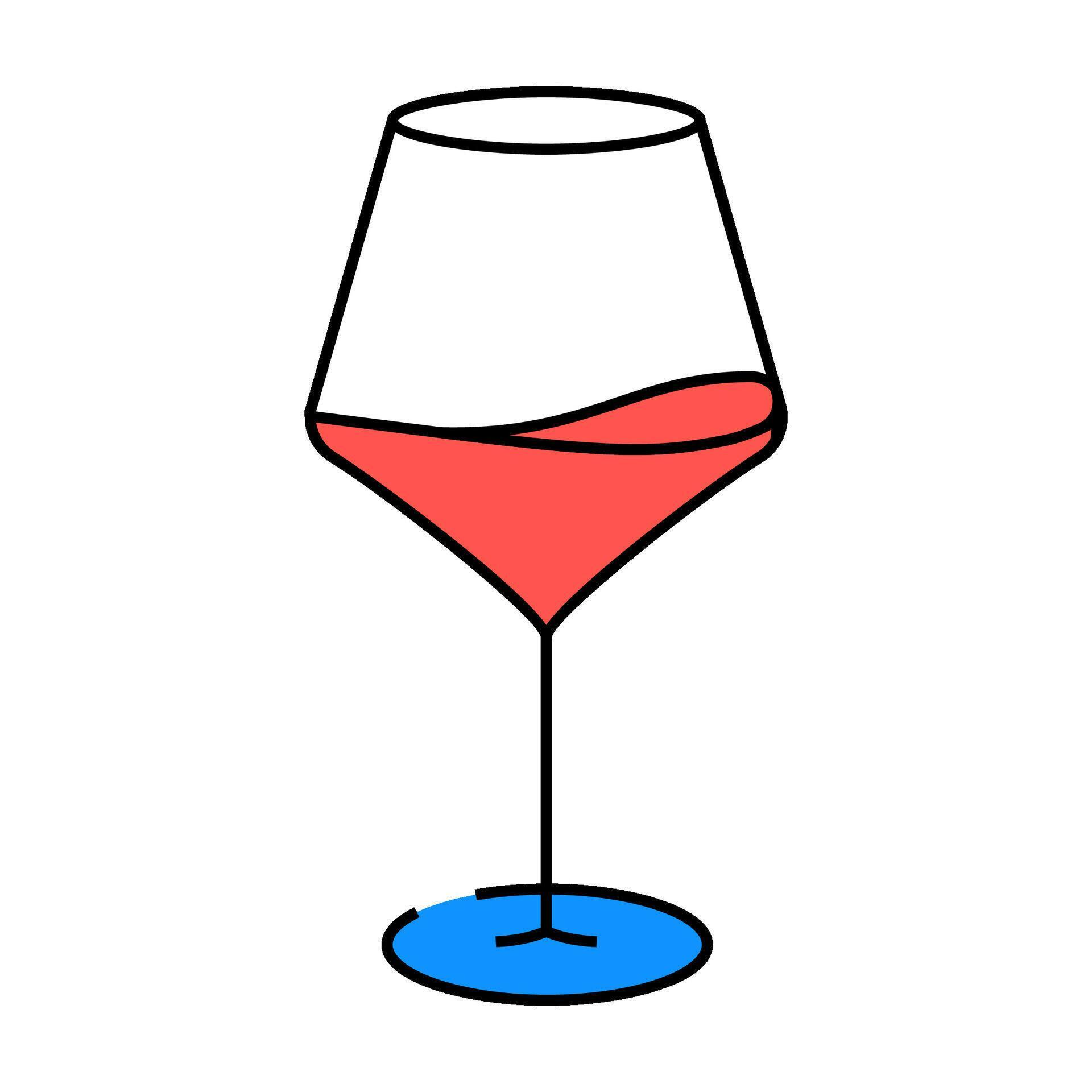 Wine glass icon